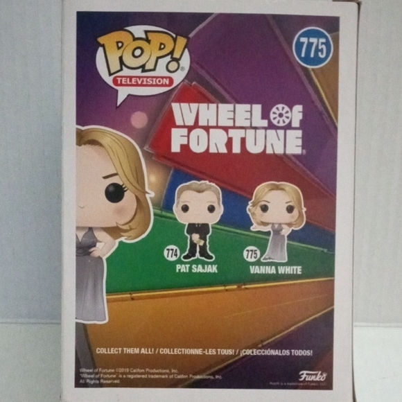 Funko Pop! Wheel of Fortune Figure in Silver Dress - Picture 2 of 8